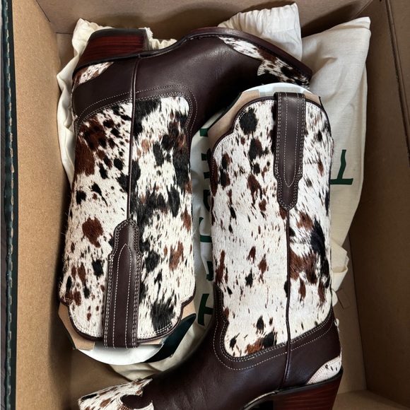 Tecovas Shoes - Tecovas cowboy boots - The Sadie in Hide on Hair